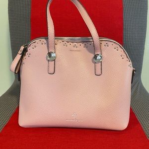 Pink Nanette Lepore handbag.